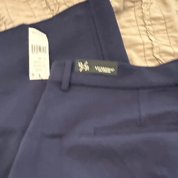 Liverpool Cadet Blue Wide Leg Pants - Picture 4 of 8